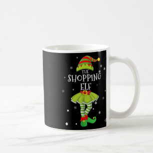 Caneca De Café O Elfo de Compras Diversão Correspondente Família
