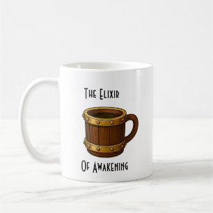 Caneca De Café O Elixir do Despertar do Café Mug