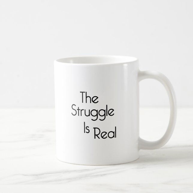 Caneca De Café O esforço é real (Direita)