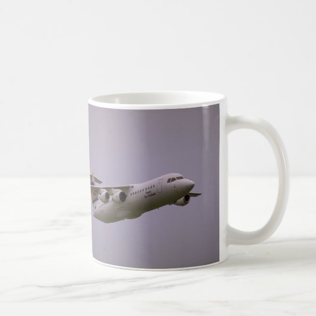 Caneca De Café O espaço aéreo britânico 146 Whisperjet que (Direita)