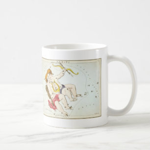 Caneca De Café O espelho do Urania, constelação dos Gêmeos do