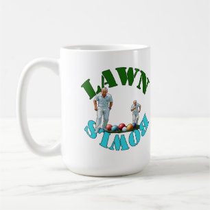 Caneca De Café O Espírito do Lawn Bowls: Boliches e Bolinhos