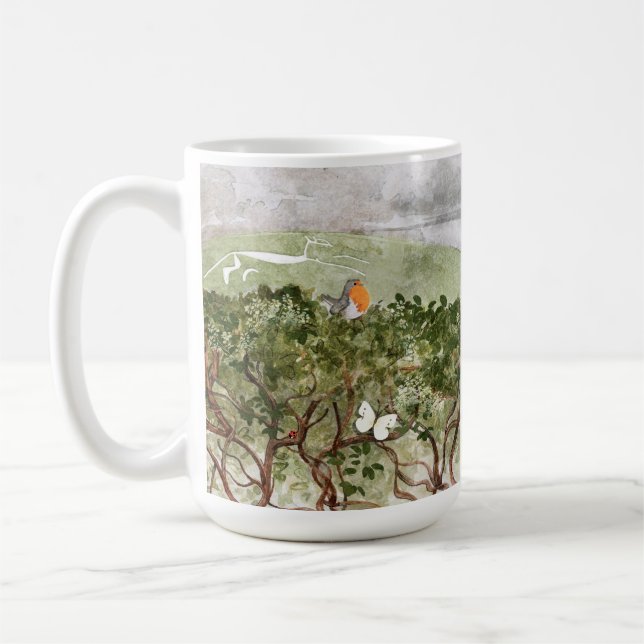 Caneca De Café O Espírito Empilhador de Sebes (Esquerda)