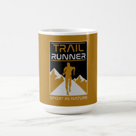 Caneca De Café O Esporte De Trilha Na Natureza
