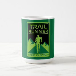 Caneca De Café O Esporte De Trilha Na Natureza