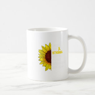 Caneca De Café O Estigma Problemas de Conscientização sobre Saúde