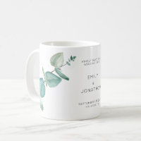 O Eucalipto Azul Elegante Deixa O Café De Data