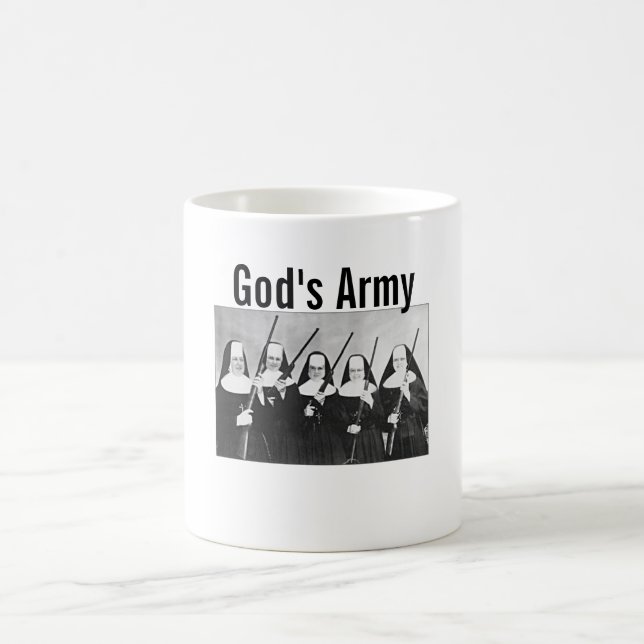 Caneca De Café O exército do deus (Centro)