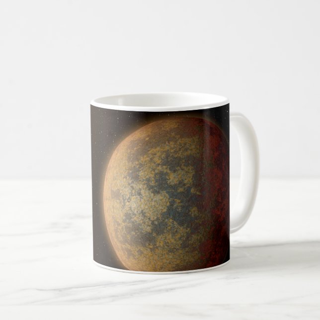 Caneca De Café O Exoplaneta Quente Rocky Hd 219134 B. (Frente Esquerda)