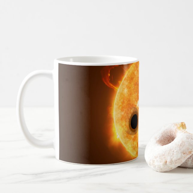 Caneca De Café O Exoplaneta Wasp-107b É Um Gigante De Gás (Com Donut)