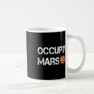 Caneca De Café O Explorador Ocupa Espaço em Marte