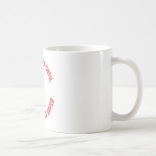 Caneca De Café O fantasma do soldado é adulto até que o mundo sal