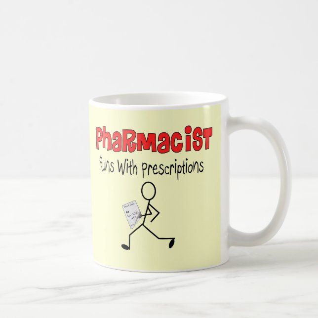 Caneca De Café O Farmacêutico Funciona Com Presentes De Pré-Seleç (Direita)