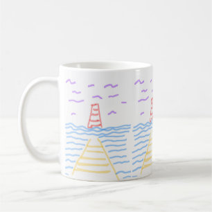 Caneca De Café O Farol e o Cais