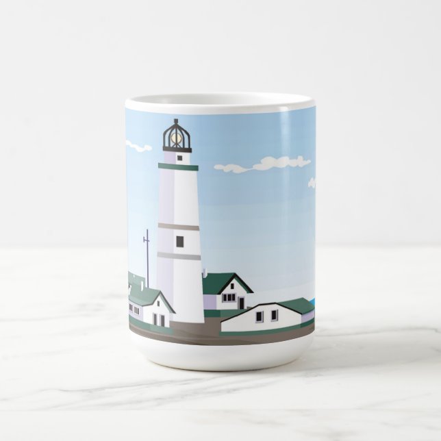 Caneca De Café O farol quadrado - (Centro)