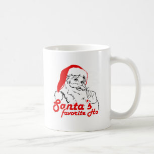 CANECA DE CAFÉ O FAVORITO HO - .PNG DO PAPAI NOEL