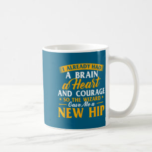 Caneca De Café O feiticeiro me deu um novo quadril - cirurgia de