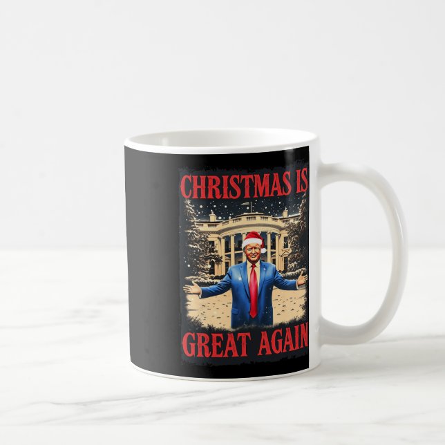 Caneca De Café O Feliz Natal É Excelente De Novo. (Direita)