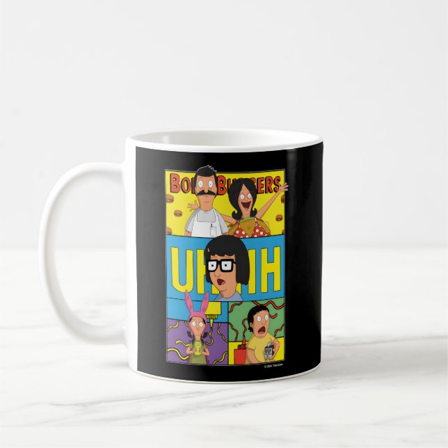 Caneca De Café O Filme De Burgers Bobâ€™S Bob Linda Tina Louise G (Esquerda)