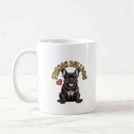 Caneca De Café O Filósofo "Orelha de Morcego": Bulldog Francês