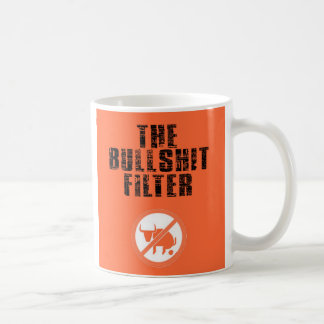 Caneca De Café O filtro do Bullshit