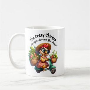 Caneca De Café O Frango Louco