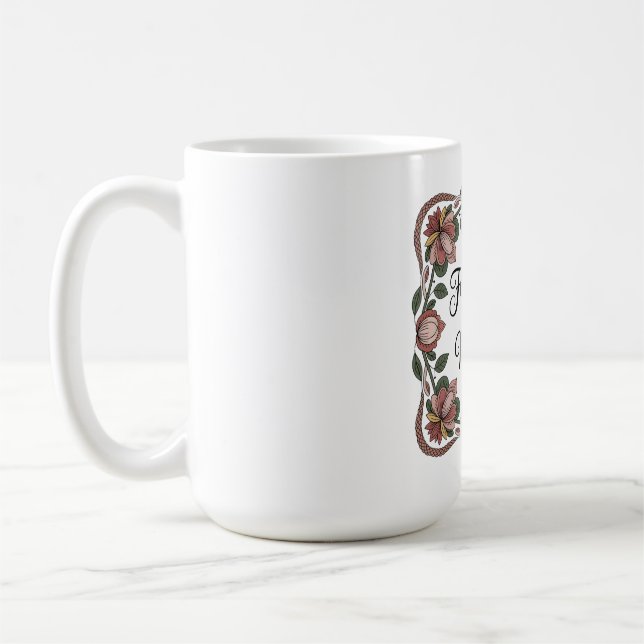 Caneca De Café O Fundamento Da Vida É O Cuidado Da Mãe (Esquerda)