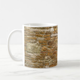 Caneca De Café O fundo e a parede de textura. Alta resolução