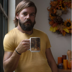 Caneca De Café O Funeral de um Viking Frank Dicksee 1893