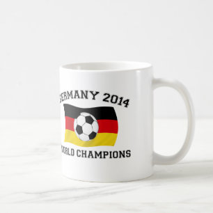 Caneca De Café O futebol de Alemanha patrocina 2014