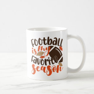 Caneca De Café O futebol é a minha sessão favorita