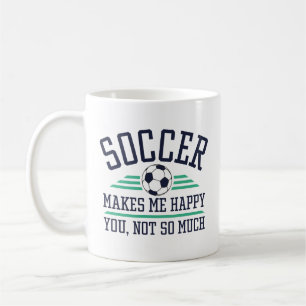 Caneca De Café O Futebol Me Faz Feliz Não Tanto