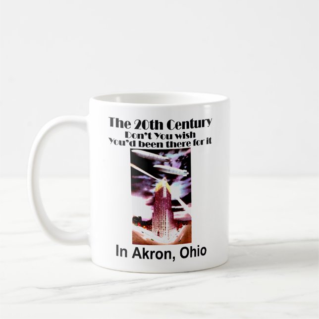 Caneca De Café O futuro = Arron, Ohio? (Esquerda)