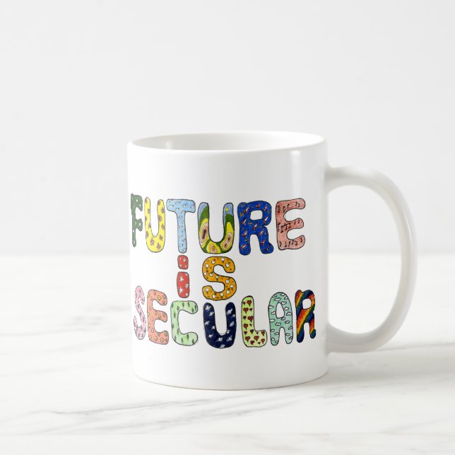 CANECA DE CAFÉ O FUTURO É SECULAR (Direita)