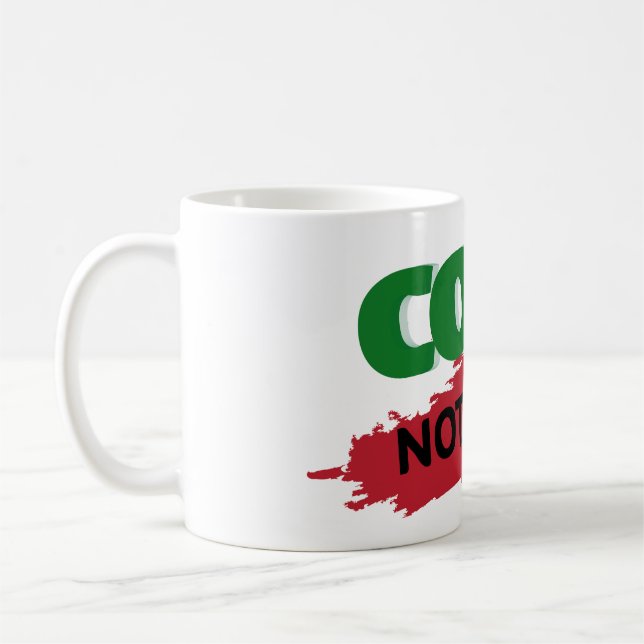 Caneca De Café O gajo perfeito esfria (Esquerda)