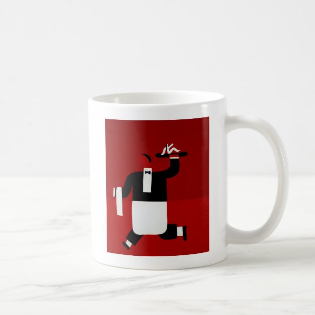 Caneca De Café O garçom 1998 (Direita)