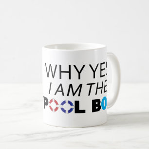 Caneca De Café O Garoto Da Piscina Porque Sim Sou Engraçado Nadan