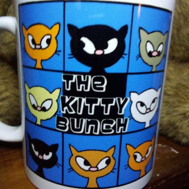 Caneca De Café O Gatinho Bunch Cute Cat Lover (Criador carregado)
