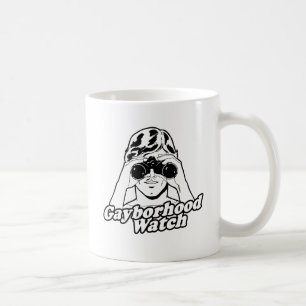 Caneca De Café O Gayborhood Watch