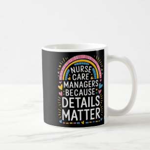 Caneca De Café O Gerente De Cuidados De Saúde Refere-Se Ao Estudo