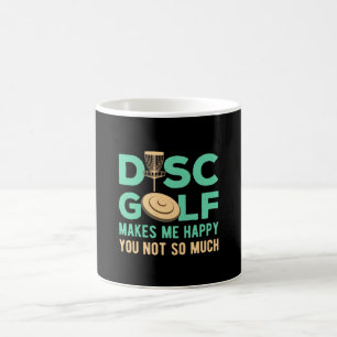 Caneca De Café O Golfe de Disco Me Torna Feliz