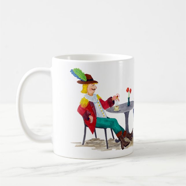 Caneca De Café O Goo Muito Pequeno tem chá com o Príncipe Rupert (Esquerda)