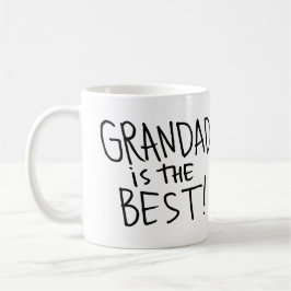 Caneca De Café O Grandad é o melhor!