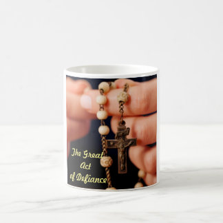 Caneca De Café O grande ato do desafio