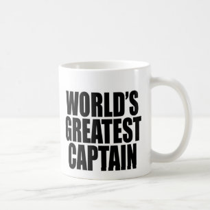 Caneca De Café O grande capitão do mundo