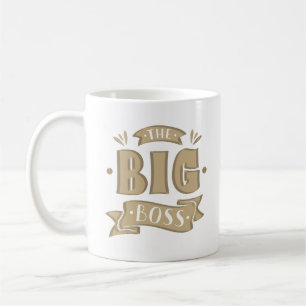 Caneca De Café o grande chefe