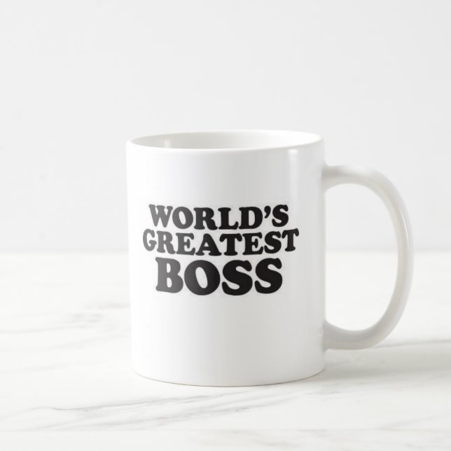 Caneca De Café O grande chefe do mundo (Direita)