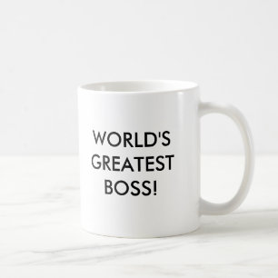CANECA DE CAFÉ O GRANDE CHEFE DO MUNDO