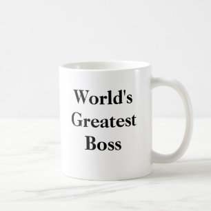 Caneca De Café O grande chefe do mundo
