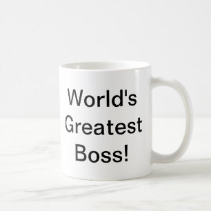Caneca De Café O grande chefe do mundo